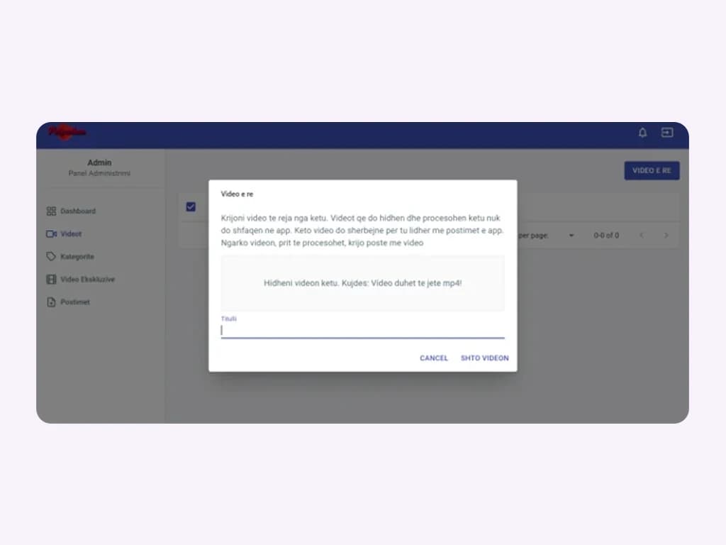 Media Streaming Platform 3